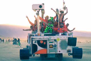 Illustration for article titled Burning Man Will Be Even Trippier With This Newtonian Observatory